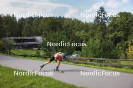 24.08.2024, Otepaeae, Estonia (EST): Jakub Stvrtecky (CZE) - IBU Summer Biathlon World Championships, sprint men, Otepaeae (EST). www.nordicfocus.com. © Manzoni/NordicFocus. Every downloaded picture is fee-liable.