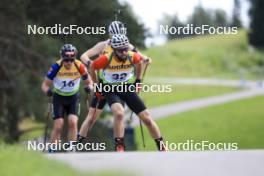 24.08.2024, Otepaeae, Estonia (EST): Mihail Usov (MDA) - IBU Summer Biathlon World Championships, sprint men, Otepaeae (EST). www.nordicfocus.com. © Manzoni/NordicFocus. Every downloaded picture is fee-liable.