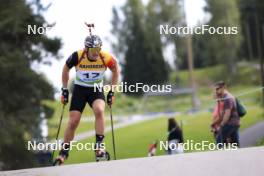 24.08.2024, Otepaeae, Estonia (EST): Florent Claude (BEL) - IBU Summer Biathlon World Championships, sprint men, Otepaeae (EST). www.nordicfocus.com. © Manzoni/NordicFocus. Every downloaded picture is fee-liable.