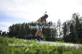 24.08.2024, Otepaeae, Estonia (EST): Oscar Andersson (SWE) - IBU Summer Biathlon World Championships, sprint men, Otepaeae (EST). www.nordicfocus.com. © Manzoni/NordicFocus. Every downloaded picture is fee-liable.