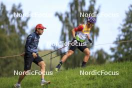 24.08.2024, Otepaeae, Estonia (EST): Jakub Stvrtecky (CZE) - IBU Summer Biathlon World Championships, sprint men, Otepaeae (EST). www.nordicfocus.com. © Manzoni/NordicFocus. Every downloaded picture is fee-liable.