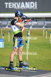 24.08.2024, Otepaeae, Estonia (EST): Jesper Nelin (SWE) - IBU Summer Biathlon World Championships, sprint men, Otepaeae (EST). www.nordicfocus.com. © Manzoni/NordicFocus. Every downloaded picture is fee-liable.