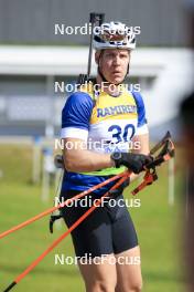 24.08.2024, Otepaeae, Estonia (EST): Jonni Mukkala (FIN) - IBU Summer Biathlon World Championships, sprint men, Otepaeae (EST). www.nordicfocus.com. © Manzoni/NordicFocus. Every downloaded picture is fee-liable.