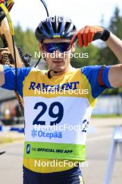 24.08.2024, Otepaeae, Estonia (EST): Artem Tyshchenko (UKR) - IBU Summer Biathlon World Championships, sprint men, Otepaeae (EST). www.nordicfocus.com. © Manzoni/NordicFocus. Every downloaded picture is fee-liable.