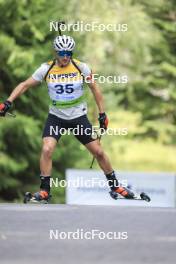 24.08.2024, Otepaeae, Estonia (EST): Fabien Claude (FRA) - IBU Summer Biathlon World Championships, sprint men, Otepaeae (EST). www.nordicfocus.com. © Manzoni/NordicFocus. Every downloaded picture is fee-liable.