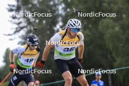 24.08.2024, Otepaeae, Estonia (EST): Fabien Claude (FRA) - IBU Summer Biathlon World Championships, sprint men, Otepaeae (EST). www.nordicfocus.com. © Manzoni/NordicFocus. Every downloaded picture is fee-liable.