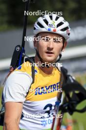 24.08.2024, Otepaeae, Estonia (EST): Fabien Claude (FRA) - IBU Summer Biathlon World Championships, sprint men, Otepaeae (EST). www.nordicfocus.com. © Manzoni/NordicFocus. Every downloaded picture is fee-liable.