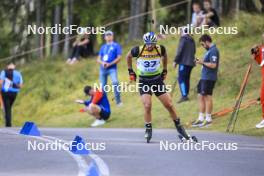 24.08.2024, Otepaeae, Estonia (EST): Anton Sinapov (BUL) - IBU Summer Biathlon World Championships, sprint men, Otepaeae (EST). www.nordicfocus.com. © Manzoni/NordicFocus. Every downloaded picture is fee-liable.