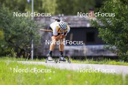 24.08.2024, Otepaeae, Estonia (EST): Vasil Zashev (BUL) - IBU Summer Biathlon World Championships, sprint men, Otepaeae (EST). www.nordicfocus.com. © Manzoni/NordicFocus. Every downloaded picture is fee-liable.