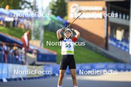 24.08.2024, Otepaeae, Estonia (EST): Lotte Lie (BEL) - IBU Summer Biathlon World Championships, sprint women, Otepaeae (EST). www.nordicfocus.com. © Manzoni/NordicFocus. Every downloaded picture is fee-liable.