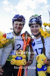 24.08.2024, Otepaeae, Estonia (EST): Joanna Jakiela (POL), Kamila Zuk (POL), (l-r) - IBU Summer Biathlon World Championships, sprint women, Otepaeae (EST). www.nordicfocus.com. © Manzoni/NordicFocus. Every downloaded picture is fee-liable.