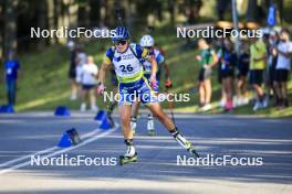 24.08.2024, Otepaeae, Estonia (EST): Tilda Johansson (SWE) - IBU Summer Biathlon World Championships, sprint women, Otepaeae (EST). www.nordicfocus.com. © Manzoni/NordicFocus. Every downloaded picture is fee-liable.