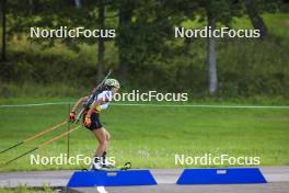 24.08.2024, Otepaeae, Estonia (EST): Doljinsuren Munkhbat (MGL) - IBU Summer Biathlon World Championships, sprint women, Otepaeae (EST). www.nordicfocus.com. © Manzoni/NordicFocus. Every downloaded picture is fee-liable.