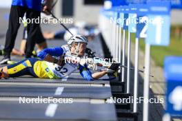 24.08.2024, Otepaeae, Estonia (EST): Yuliia Dzhima (UKR) - IBU Summer Biathlon World Championships, sprint women, Otepaeae (EST). www.nordicfocus.com. © Manzoni/NordicFocus. Every downloaded picture is fee-liable.