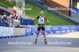 24.08.2024, Otepaeae, Estonia (EST): Lotte Lie (BEL) - IBU Summer Biathlon World Championships, sprint women, Otepaeae (EST). www.nordicfocus.com. © Manzoni/NordicFocus. Every downloaded picture is fee-liable.