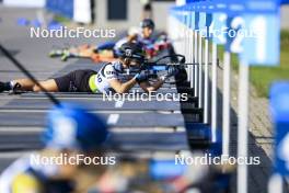 24.08.2024, Otepaeae, Estonia (EST): Johanna Talihaerm (EST) - IBU Summer Biathlon World Championships, sprint women, Otepaeae (EST). www.nordicfocus.com. © Manzoni/NordicFocus. Every downloaded picture is fee-liable.