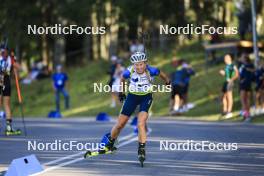 24.08.2024, Otepaeae, Estonia (EST): Nadiia Bielkina (UKR) - IBU Summer Biathlon World Championships, sprint women, Otepaeae (EST). www.nordicfocus.com. © Manzoni/NordicFocus. Every downloaded picture is fee-liable.