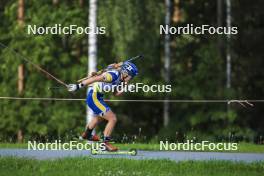 24.08.2024, Otepaeae, Estonia (EST): Annie Lind (SWE) - IBU Summer Biathlon World Championships, sprint women, Otepaeae (EST). www.nordicfocus.com. © Manzoni/NordicFocus. Every downloaded picture is fee-liable.