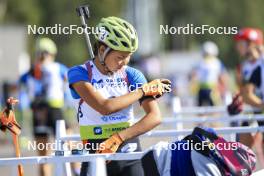 24.08.2024, Otepaeae, Estonia (EST): Doljinsuren Munkhbat (MGL) - IBU Summer Biathlon World Championships, sprint women, Otepaeae (EST). www.nordicfocus.com. © Manzoni/NordicFocus. Every downloaded picture is fee-liable.