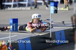 24.08.2024, Otepaeae, Estonia (EST): Veronika Novotna (CZE) - IBU Summer Biathlon World Championships, sprint women, Otepaeae (EST). www.nordicfocus.com. © Manzoni/NordicFocus. Every downloaded picture is fee-liable.