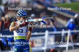 24.08.2024, Otepaeae, Estonia (EST): Erika Osterman (SWE) - IBU Summer Biathlon World Championships, sprint women, Otepaeae (EST). www.nordicfocus.com. © Manzoni/NordicFocus. Every downloaded picture is fee-liable.