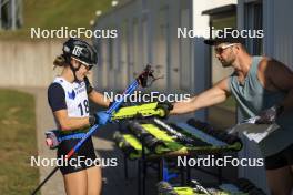 24.08.2024, Otepaeae, Estonia (EST): Irati Cuadrado Noain (ESP) - IBU Summer Biathlon World Championships, sprint women, Otepaeae (EST). www.nordicfocus.com. © Manzoni/NordicFocus. Every downloaded picture is fee-liable.