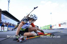 24.08.2024, Otepaeae, Estonia (EST): Lotte Lie (BEL) - IBU Summer Biathlon World Championships, sprint women, Otepaeae (EST). www.nordicfocus.com. © Manzoni/NordicFocus. Every downloaded picture is fee-liable.