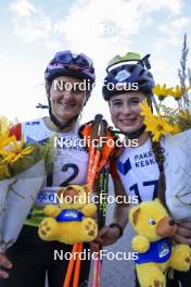 24.08.2024, Otepaeae, Estonia (EST): Joanna Jakiela (POL), Kamila Zuk (POL), (l-r) - IBU Summer Biathlon World Championships, sprint women, Otepaeae (EST). www.nordicfocus.com. © Manzoni/NordicFocus. Every downloaded picture is fee-liable.