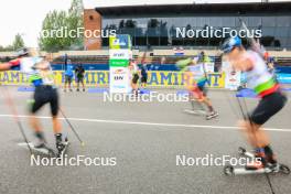 22.08.2024, Otepaeae, Estonia (EST): Event Feature: Starting line - IBU Summer Biathlon World Championships, super sprint junior men, Otepaeae (EST). www.nordicfocus.com. © Manzoni/NordicFocus. Every downloaded picture is fee-liable.