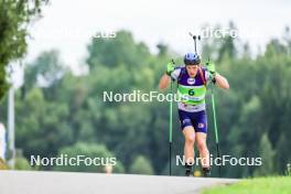 22.08.2024, Otepaeae, Estonia (EST): Matija Legovic (CRO) - IBU Summer Biathlon World Championships, super sprint junior men, Otepaeae (EST). www.nordicfocus.com. © Manzoni/NordicFocus. Every downloaded picture is fee-liable.