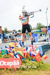 22.08.2024, Otepaeae, Estonia (EST): Vladimir Kocmanek (CZE) - IBU Summer Biathlon World Championships, super sprint junior men, Otepaeae (EST). www.nordicfocus.com. © Manzoni/NordicFocus. Every downloaded picture is fee-liable.