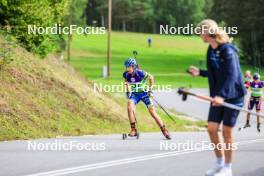 22.08.2024, Otepaeae, Estonia (EST): Victor Berglund (SWE) - IBU Summer Biathlon World Championships, super sprint junior men, Otepaeae (EST). www.nordicfocus.com. © Manzoni/NordicFocus. Every downloaded picture is fee-liable.