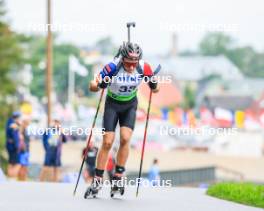 22.08.2024, Otepaeae, Estonia (EST): Simon Adamov (SVK) - IBU Summer Biathlon World Championships, super sprint junior men, Otepaeae (EST). www.nordicfocus.com. © Manzoni/NordicFocus. Every downloaded picture is fee-liable.