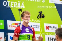 22.08.2024, Otepaeae, Estonia (EST): David Elias (CZE) - IBU Summer Biathlon World Championships, super sprint junior men, Otepaeae (EST). www.nordicfocus.com. © Manzoni/NordicFocus. Every downloaded picture is fee-liable.