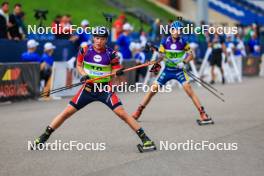 22.08.2024, Otepaeae, Estonia (EST): Sivert Gerhardsen (NOR) - IBU Summer Biathlon World Championships, super sprint junior men, Otepaeae (EST). www.nordicfocus.com. © Manzoni/NordicFocus. Every downloaded picture is fee-liable.