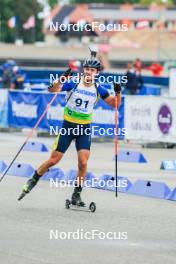 22.08.2024, Otepaeae, Estonia (EST): Bohdan Borkovskyi (UKR) - IBU Summer Biathlon World Championships, super sprint junior men, Otepaeae (EST). www.nordicfocus.com. © Manzoni/NordicFocus. Every downloaded picture is fee-liable.