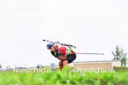 22.08.2024, Otepaeae, Estonia (EST): Konrad Badacz (POL) - IBU Summer Biathlon World Championships, super sprint junior men, Otepaeae (EST). www.nordicfocus.com. © Manzoni/NordicFocus. Every downloaded picture is fee-liable.