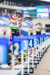 22.08.2024, Otepaeae, Estonia (EST): Andreas Aas (NOR) - IBU Summer Biathlon World Championships, super sprint junior men, Otepaeae (EST). www.nordicfocus.com. © Manzoni/NordicFocus. Every downloaded picture is fee-liable.