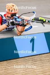 22.08.2024, Otepaeae, Estonia (EST): David Elias (CZE) - IBU Summer Biathlon World Championships, super sprint junior men, Otepaeae (EST). www.nordicfocus.com. © Manzoni/NordicFocus. Every downloaded picture is fee-liable.