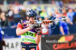 22.08.2024, Otepaeae, Estonia (EST): Sivert Gerhardsen (NOR) - IBU Summer Biathlon World Championships, super sprint junior men, Otepaeae (EST). www.nordicfocus.com. © Manzoni/NordicFocus. Every downloaded picture is fee-liable.