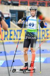 22.08.2024, Otepaeae, Estonia (EST): Boris Stanojevic (BIH) - IBU Summer Biathlon World Championships, super sprint junior men, Otepaeae (EST). www.nordicfocus.com. © Manzoni/NordicFocus. Every downloaded picture is fee-liable.