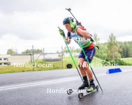 22.08.2024, Otepaeae, Estonia (EST): Matija Legovic (CRO) - IBU Summer Biathlon World Championships, super sprint junior men, Otepaeae (EST). www.nordicfocus.com. © Manzoni/NordicFocus. Every downloaded picture is fee-liable.