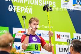 22.08.2024, Otepaeae, Estonia (EST): David Elias (CZE) - IBU Summer Biathlon World Championships, super sprint junior men, Otepaeae (EST). www.nordicfocus.com. © Manzoni/NordicFocus. Every downloaded picture is fee-liable.