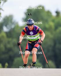 22.08.2024, Otepaeae, Estonia (EST): Sivert Gerhardsen (NOR) - IBU Summer Biathlon World Championships, super sprint junior men, Otepaeae (EST). www.nordicfocus.com. © Manzoni/NordicFocus. Every downloaded picture is fee-liable.