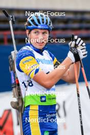 22.08.2024, Otepaeae, Estonia (EST): Victor Berglund (SWE) - IBU Summer Biathlon World Championships, super sprint junior men, Otepaeae (EST). www.nordicfocus.com. © Manzoni/NordicFocus. Every downloaded picture is fee-liable.