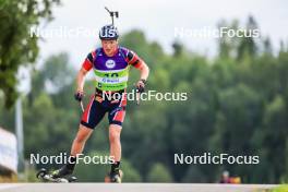 22.08.2024, Otepaeae, Estonia (EST): Sivert Gerhardsen (NOR) - IBU Summer Biathlon World Championships, super sprint junior men, Otepaeae (EST). www.nordicfocus.com. © Manzoni/NordicFocus. Every downloaded picture is fee-liable.