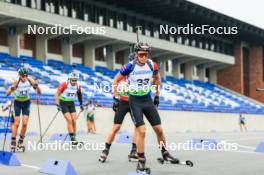 22.08.2024, Otepaeae, Estonia (EST): Simon Adamov (SVK) - IBU Summer Biathlon World Championships, super sprint junior men, Otepaeae (EST). www.nordicfocus.com. © Manzoni/NordicFocus. Every downloaded picture is fee-liable.