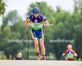 22.08.2024, Otepaeae, Estonia (EST): Victor Berglund (SWE) - IBU Summer Biathlon World Championships, super sprint junior men, Otepaeae (EST). www.nordicfocus.com. © Manzoni/NordicFocus. Every downloaded picture is fee-liable.