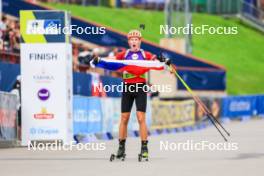 22.08.2024, Otepaeae, Estonia (EST): David Elias (CZE) - IBU Summer Biathlon World Championships, super sprint junior men, Otepaeae (EST). www.nordicfocus.com. © Manzoni/NordicFocus. Every downloaded picture is fee-liable.