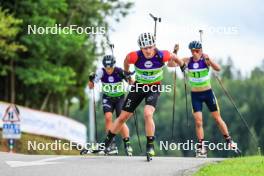 22.08.2024, Otepaeae, Estonia (EST): Jakub Potoniec (POL) - IBU Summer Biathlon World Championships, super sprint junior men, Otepaeae (EST). www.nordicfocus.com. © Manzoni/NordicFocus. Every downloaded picture is fee-liable.